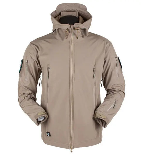 Soft Shell Jacket Men Windproof Hooded Jacket Ooho