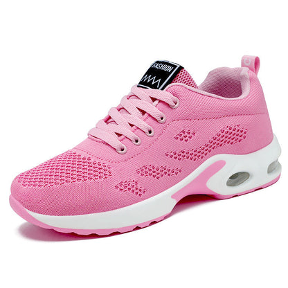 New Casual Air Cushion Running Breathable Soft Sole Sports Shoes For Women Ooho