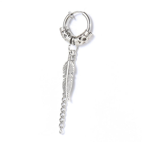 Trendy male earrings dark street earrings Ooho