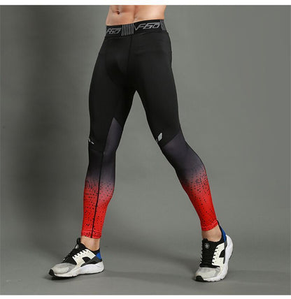 Running Compression Pants Tights Men Sports Leggings Fitness Sportswear Long Trousers Gym Training Pants Skinny Leggins Hombre Ooho