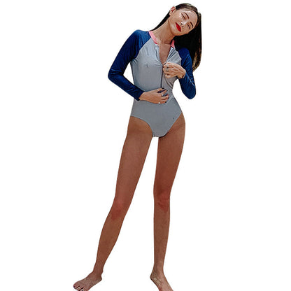 Lady Long Sleeve Rash Guard Swimwear Ooho
