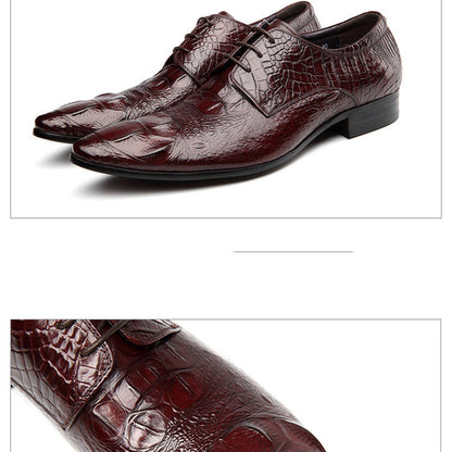 Hairdresser Men's Dress Handmade Leather Shoes Ooho