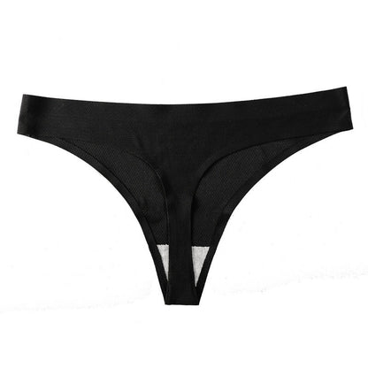 Printed Breathable One Piece Low Waist Thong Women Ooho
