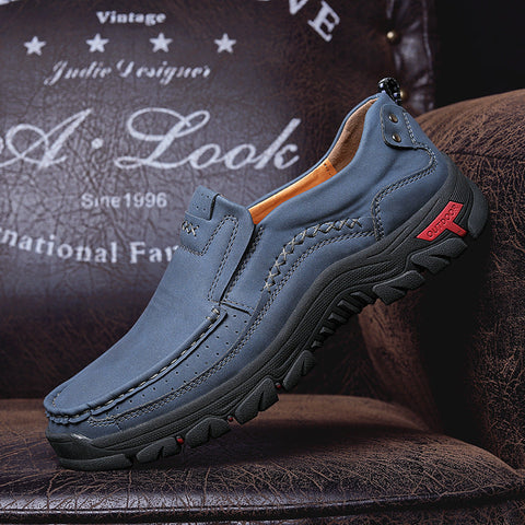 Casual Men's Large Outdoor Baotou Hiking Shoes Ooho