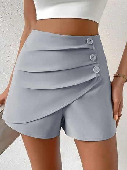 Chic Slim-Fit Light Shorts for Commuting – Comfortable & Stylish Ooho
