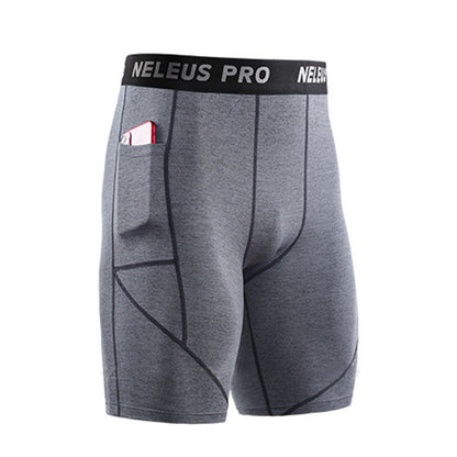 Men Outdoor Running Shorts Male Board GYM Exercise Fitness Leggings Ooho