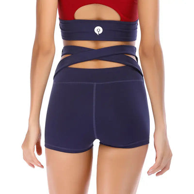 Sport Shorts Women High Waist Seamless Yoga Shorts Ooho