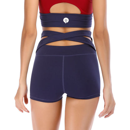 Sport Shorts Women High Waist Seamless Yoga Shorts Ooho