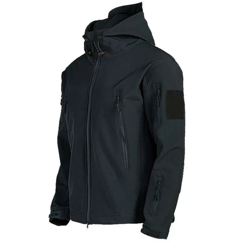 Soft Shell Jacket Men Windproof Hooded Jacket Ooho
