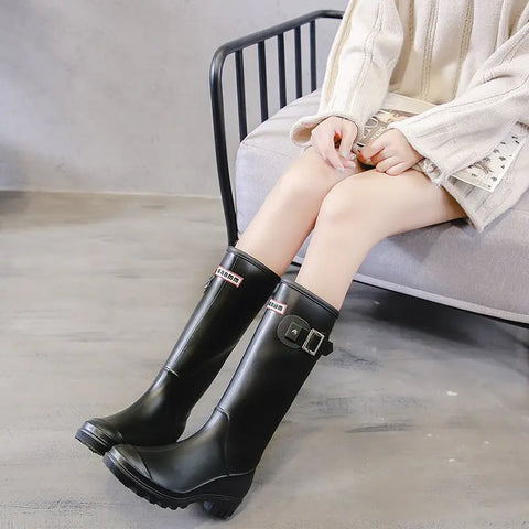 High rain boots buckle Ooho 