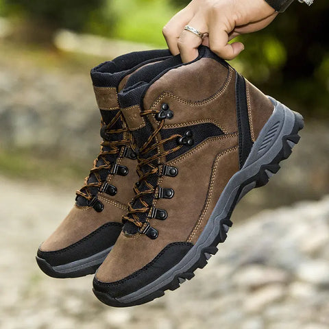 Large Men Shoes Outdoor Snow Boots High Top Ooho 