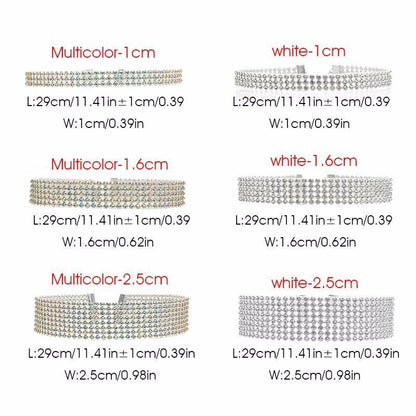 Fashion Women Full Crystal Rhinestone Choker Necklace Wedding Jewelry Chokers Necklaces For Women Ooho