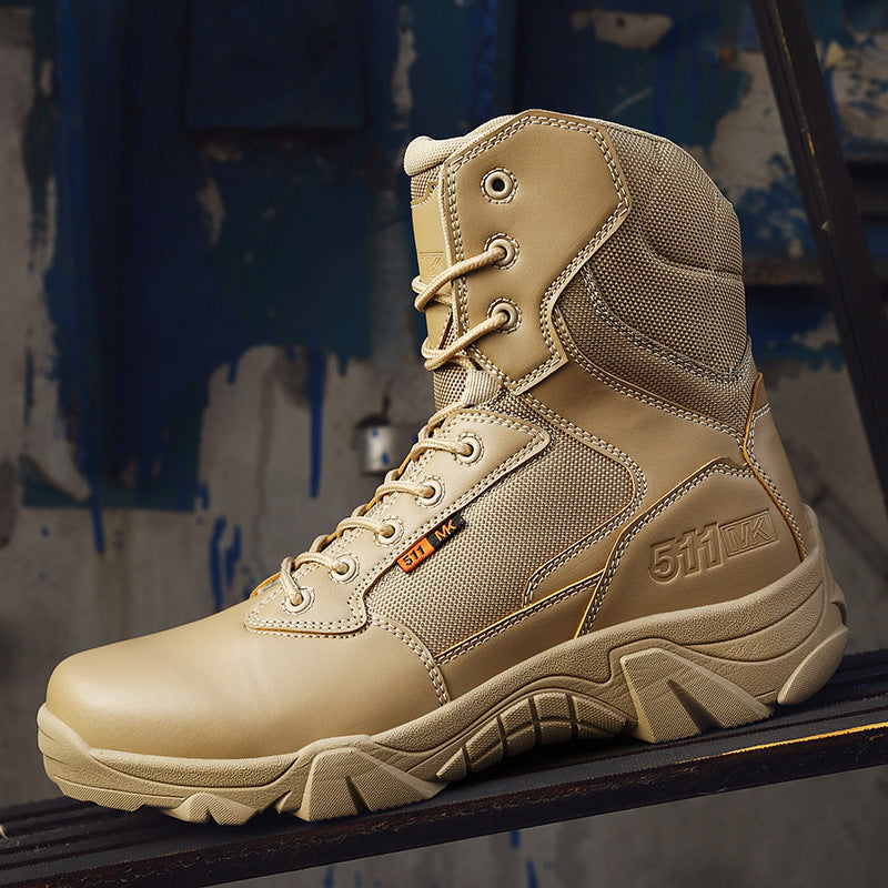 Leather Boots Outdoor Snow Boots Sports Shoes For Men Ooho