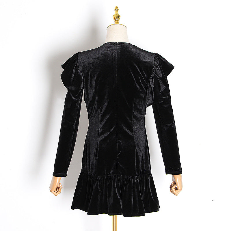 High Waist Mini A-Line Dress for Women | Cute Flared Short Dress Ooho