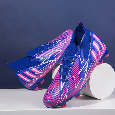 Male Teenager Student Competition Training Soccer Shoes Ooho 