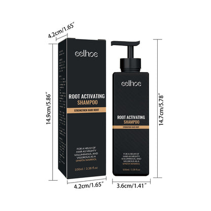 Root Activator Shampoo, Natural Hair Regrowth Shampoos, Unisex Hair Thickening Shampoo, Gently Shampoo For Men & Women, Nourishing Long Lasting Hair Care For Darker & Thicker Hair Ooho