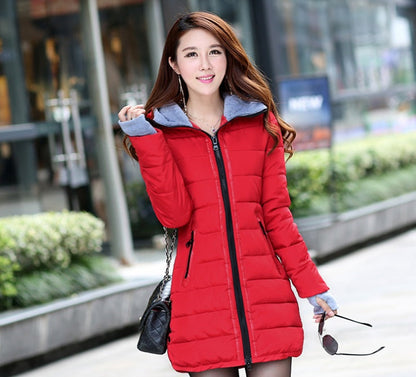 Women's Windproof Waterproof Winter Padded Parka – Long Warm Outdoor Jacket Ooho