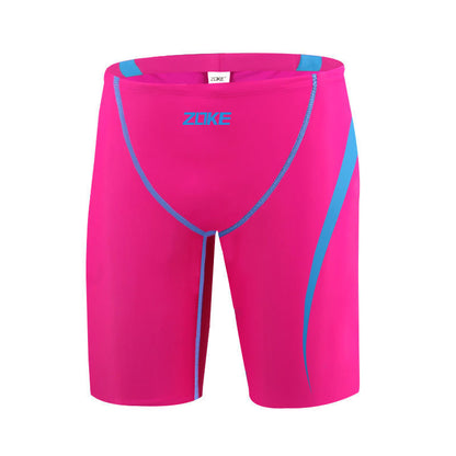 Five-Point Swimming Trunks Men's Professional Racing Swimming Trunks Ooho