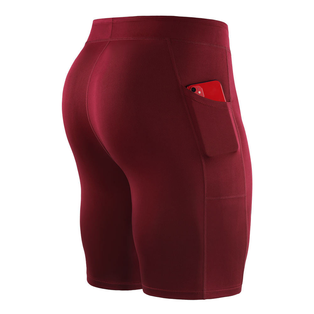 Men Outdoor Running Shorts Male Board GYM Exercise Fitness Leggings Ooho