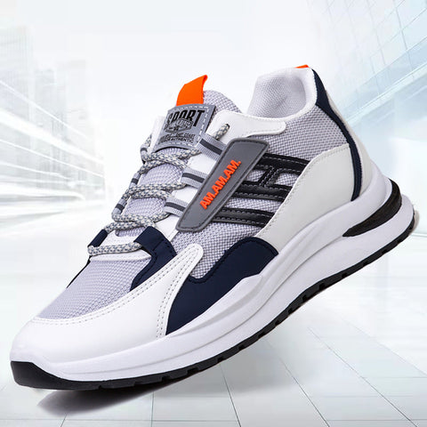 Men Sneakers White Sports Shoes Running Walking Ooho