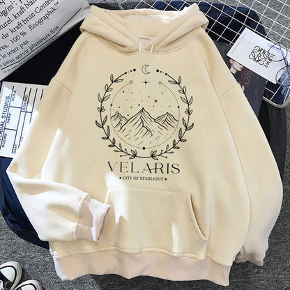 Acotar Hoodies Women Japanese Gothic Aesthetic Hood Female Ooho