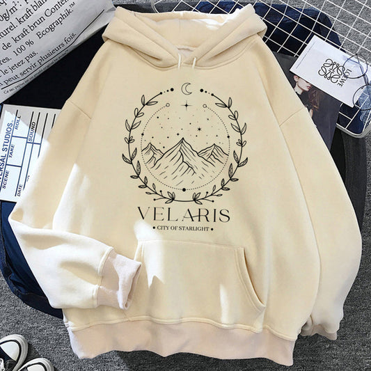 Acotar Hoodies Women Japanese Gothic Aesthetic Hood Female Ooho