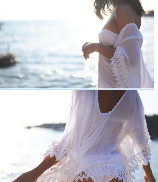 Tasselled Beach Coverup Ooho