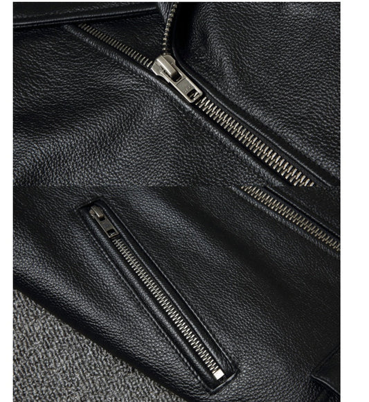 Harley's New Motorcycle Jacket Leather Men Ooho