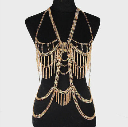 Word Pendant Body Chain Hot Selling Jewelry Women Ooho