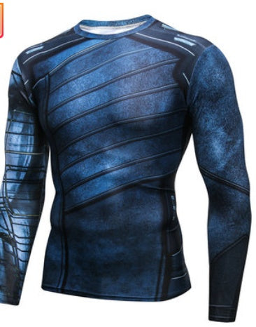 Buck Winter Soldier BJJ Rash Guard Ooho