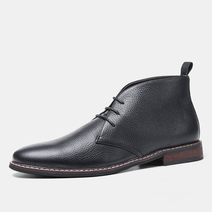 Men's Workwear Boots Retro Color Brushed Large Size Desert Boots Men Ooho