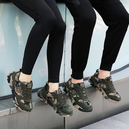 Men And Women Couple Sports Training Rubber Shoes Ooho