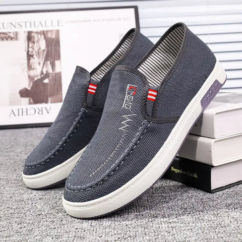 Spring Old Beijing Non-slip Casual Tendon Bottom Skate Shoes Breathable Canvas Ooho 