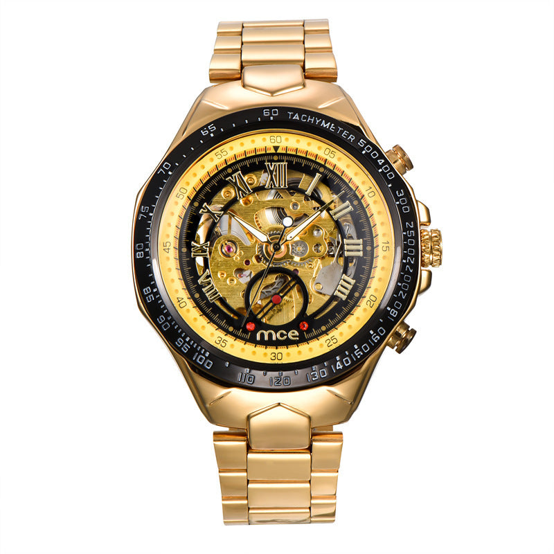Wholesale, foreign trade, quick selling, explosion proof watches, MCE mechanical watches, men's mechanical watches Ooho