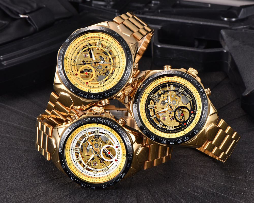 Wholesale, foreign trade, quick selling, explosion proof watches, MCE mechanical watches, men's mechanical watches Ooho