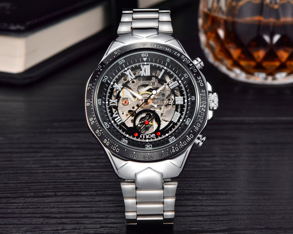 Wholesale, foreign trade, quick selling, explosion proof watches, MCE mechanical watches, men's mechanical watches Ooho
