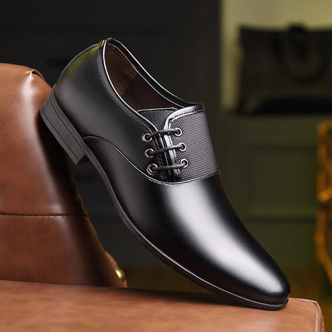 46 leather business 45 formal pointed shoes Ooho
