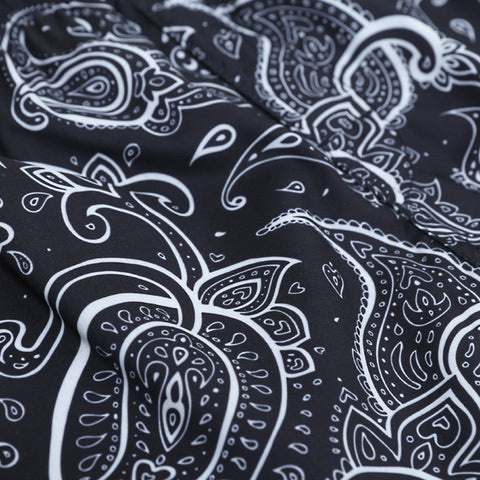 Fashion Paisley Full Printed Shorts Men Ooho