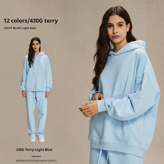 Terry Sweater Men's And Women's Hoodies Ooho