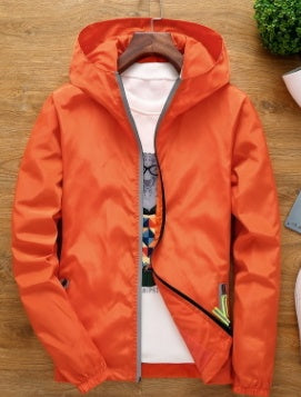 Autumn Spring Jackets Men Bomber Jacket Male Casual Coat For Men Wind Breaker New Hooded Jacket Men'S Windbreaker Ooho