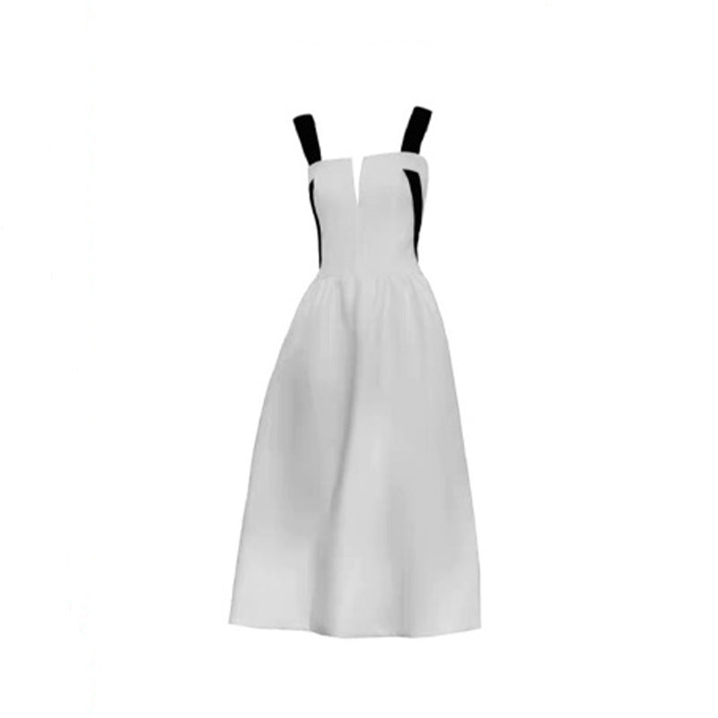 Mini French Dress Midi Party White Dress Ooho