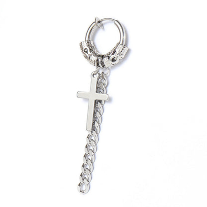 Trendy male earrings dark street earrings Ooho
