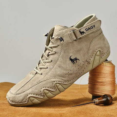 Male Ram Shoes High Cotton-padded Shoes Casual Fleece-lined Ooho 