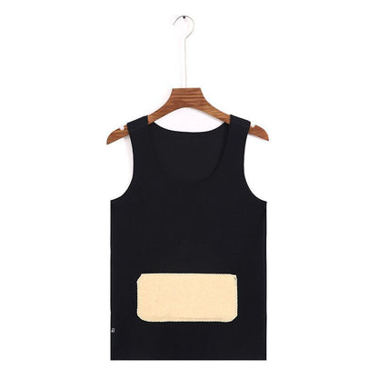 Silk Patch Traceless Thermal Vest For Men Ooho