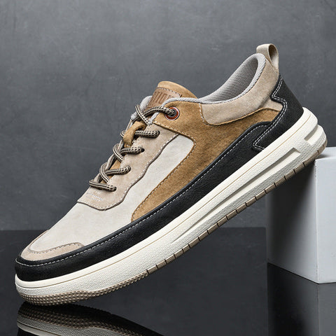 Men's Sneakers Flat Retro Sneakers Spring Low Top Ooho