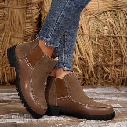 Platform Ankle Boots Short Martin Boots For Women Ooho