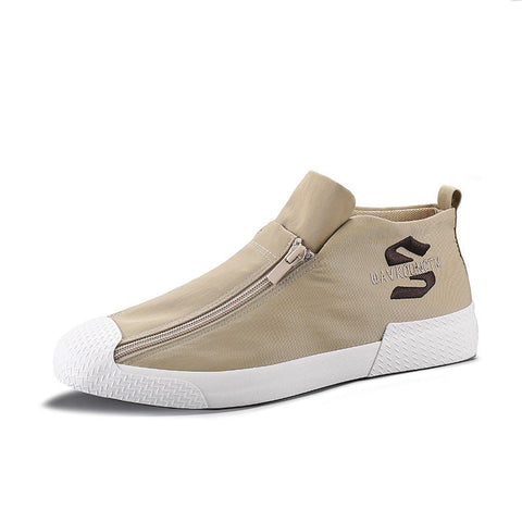 Casual Trendy Shoes Old Beijing Slip-on Canvas Shoes Men's Sneakers Umbrella Cloth Ooho