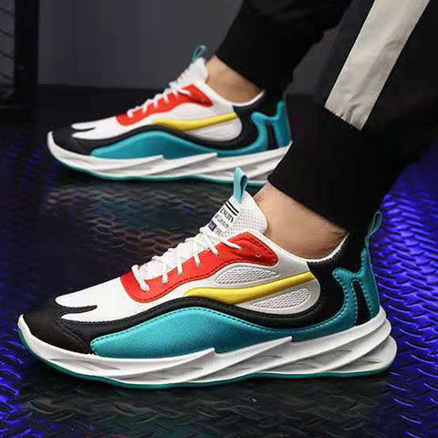 Fashion Running Walking Sports Shoes Non Slip Sneakers Men Ooho