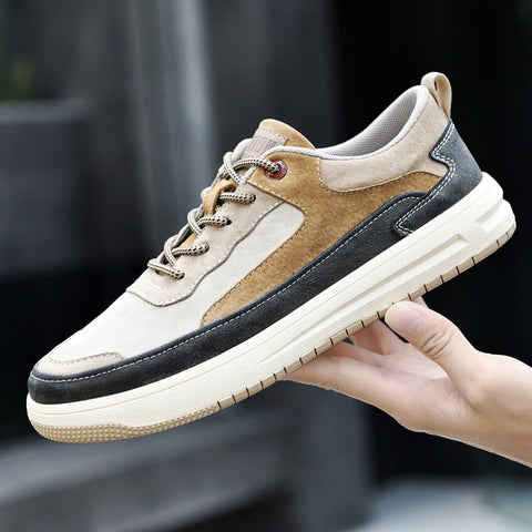 Men's Sneakers Flat Retro Sneakers Spring Low Top Ooho