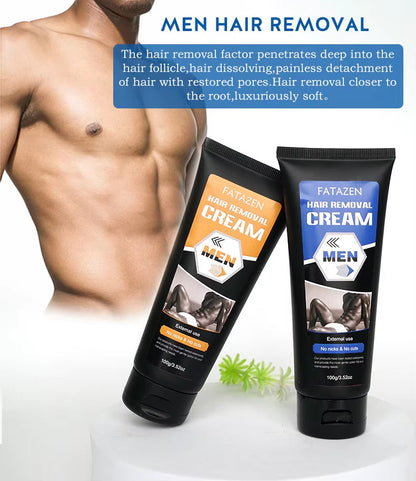Natural Hair Care Gentle Hair Removal Products For Men Quick Effective Hair Removal Cream Ooho